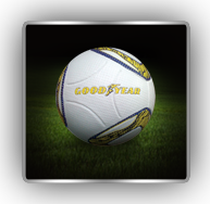 Balón publicitario futbol Goodyear