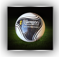 Balón publicitario futbol Cerrejón
